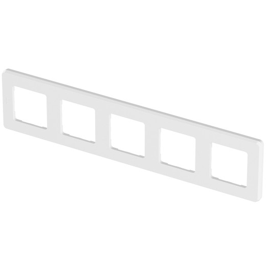 Рамка 5 постов - Legrand/Daccord Inspiria - белый