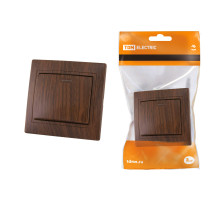 TDM Выключатель 1 кл. с подсветкой 10А 