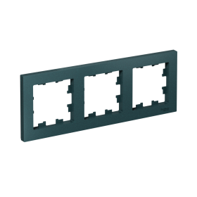Systeme Electric AtlasDesign Изумруд Рамка 3-ая, универсальная
