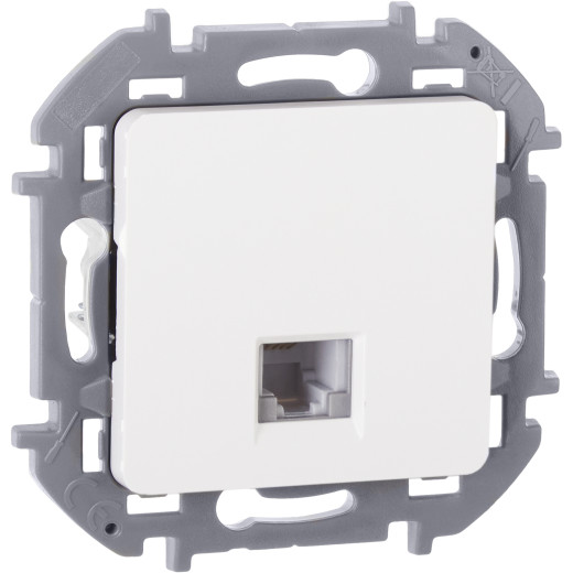 Розетка телефонная RJ11 - Legrand/Daccord Inspiria - белый