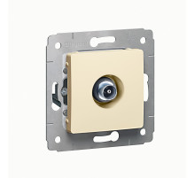 Legrand DIY Cariva Крем Розетка TV единственная 1.5 дБ, 0-2400 МГц.