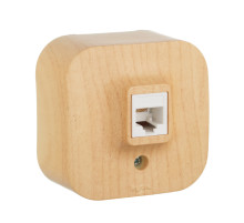 Legrand Quteo Сосна Розетка RJ11.