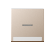 JUNG Клавиша с полем для надписи, шампань