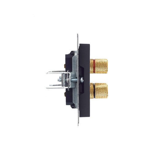 BRITE Аудиорозетка 4-мест. РА10-БрГ граф. IEK