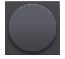 Niko Антрацит Накладка поворотного диммера