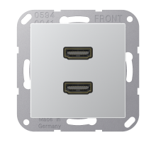 JUNG A 500 Алюминий Розетка HDMI 2-ая