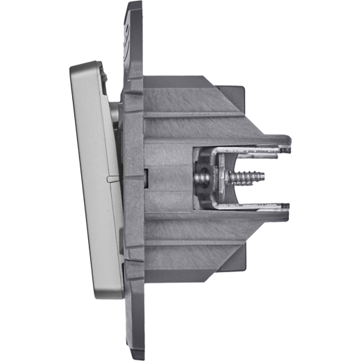 Выключатель трёхклавишный - Legrand/Daccord Inspiria - 10АХ 250В винтовые зажимы - алюминий