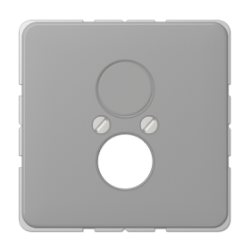JUNG Крышка для 2-х гнезд серая