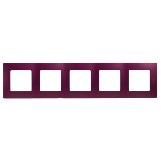 Рамка 5 постов - Legrand Etika - сливовый