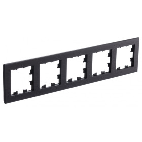 Systeme Electric AtlasDesign Nature Металл оникс Рамка 5-ая, универсальная