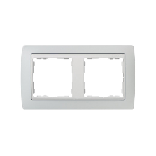 Simon 82 Пастель серый Рамка 2-ая