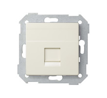 Simon 75 Мех Слоновая кость Адаптер на 1 RJ-45 75540-, 75541-, 75528-, 75544-39 АМР