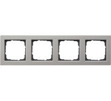 Gira E2 Cталь Рамка 4-ая