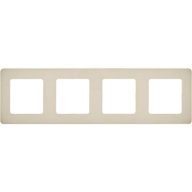 Legrand/Daccord INSPIRIA Слоновая кость Рамка - 4 поста.