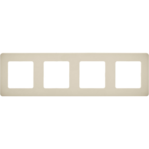Рамка 4 поста - Legrand/Daccord Inspiria - слоновая кость