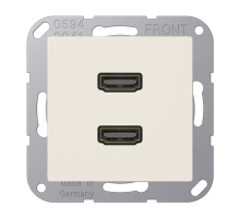 JUNG A 500 Слон. кость Розетка HDMI 2-ая