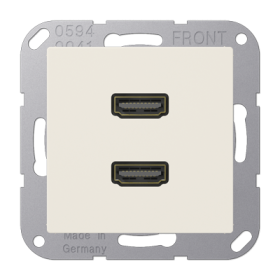 JUNG A 500 Слон. кость Розетка HDMI 2-ая