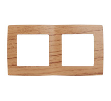 ЭРА 12-5002-09 Рамка на 2 поста, Эра12, дуб (10/100/3000)