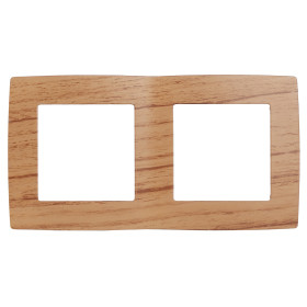 ЭРА 12-5002-09 Рамка на 2 поста, Эра12, дуб (10/100/3000)