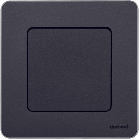 Legrand/Daccord INSPIRIA Антрацит Переключатель одноклавишный 10 AX - 250 В.