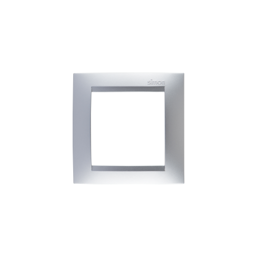 Simon 15 Алюминий Рамка 1-я