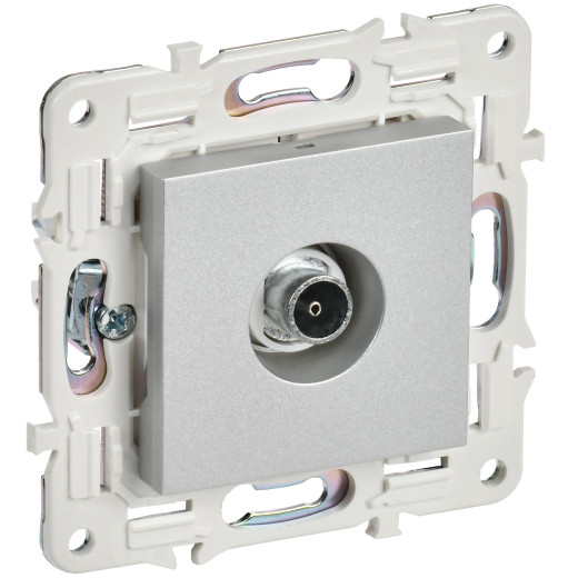 SKANDY Роз. TV оконечная SK-A12S сереб. IEK