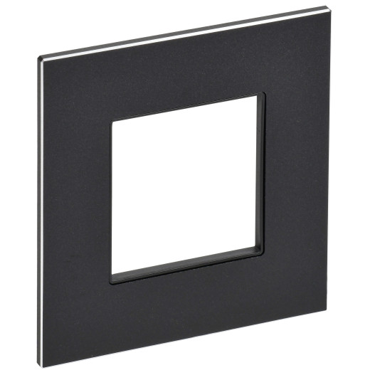 SKANDY Рамка 1-мест. SK-F31Bl металл черн. IEK