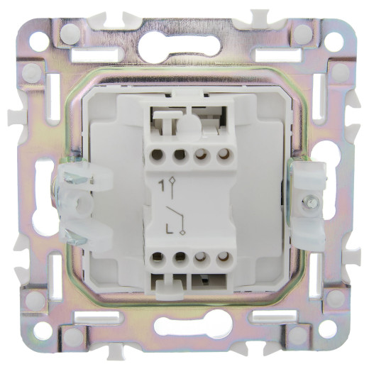 SKANDY Выключ. 1-кл. 10А SK-V01Sh шамп. IEK