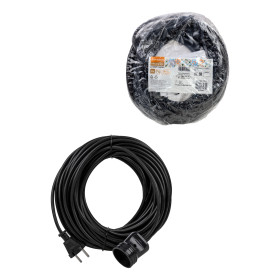 TDM Удлинитель-шнур силовой народный ПВС 2200 Вт б/з, 20м, штепс. гнездо У-12006