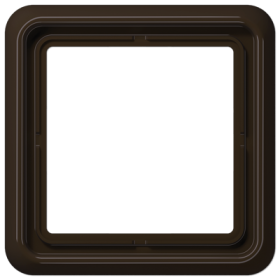 JUNG CD 500 Коричневая Рамка 1-ая