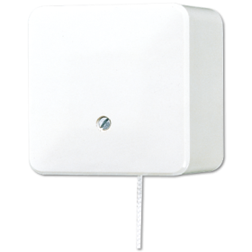 JUNG Универсальный шнуровой выключатель для накладного монтажа, белый