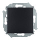 Одноклавишный выключатель, 16А, 250В, винт. зажим, графит