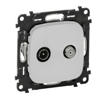 Legrand Valena ALLURE DIY Алюм Розетка TV-SAT.