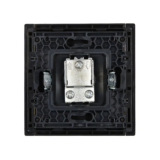 FORTE&PIANO Роз. TV проходная FP129 чер. IEK