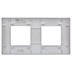 SKANDY Рамка 2-мест. SK-F02Gr сер. IEK
