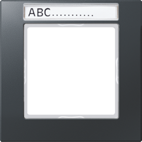 JUNG Рамка 1-кратная, матовый антрацит