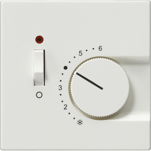 Накладка для термостатов с пов. ручкой и контр. лампой