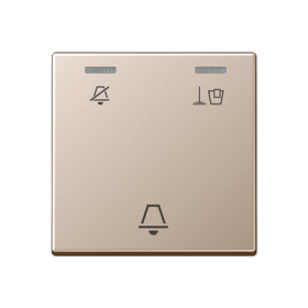 JUNG Клавиша для гостиничных кнопочных модулей 531KO5EUM24 или 531KO5EUM230, шампань