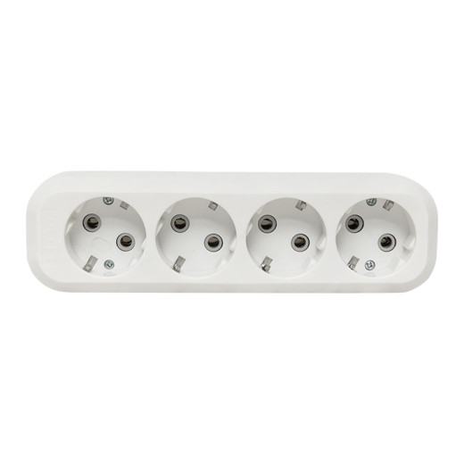 Колодка 4 гн. 16А 3,5кВт с/з Эксперт EKF PROxima