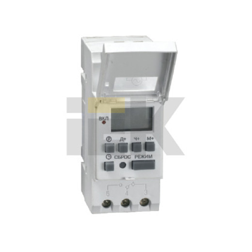 Таймер ТЭ15 цифровой 16А 230В на DIN-рейку IEK