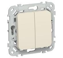 FLITE Выключ. 2-кл. 10А ВС12-1-0-ФлСл сл IEK