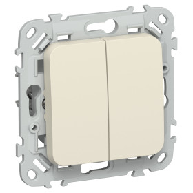 FLITE Выключ. 2-кл. 10А ВС12-1-0-ФлСл сл IEK