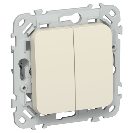 FLITE Выключ. 2-кл. 10А ВС12-1-0-ФлСл сл IEK
