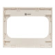 Стокгольм Рамка для розетки 2-местная белая EKF PROxima