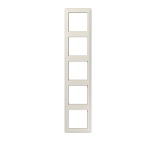 JUNG AS 500 Бежевая Рамка 5-ая ударопрочная