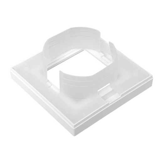 1 - местная рамка, IP44, белая, пластик Эпика EKF