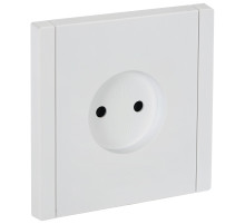 IEK FORTE&PIANO Белый Розетка б/з винтовое крепление 10А FP218