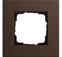 Gira ESP Lenoleum-Multiplex коричневый Рамка 1-ая