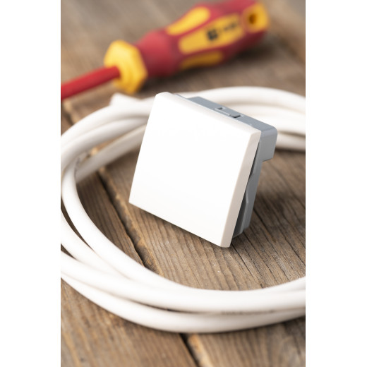 Выключатель 1-кл. проходной 10А, без индикатора EKF