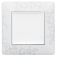 Valena LIFE.Лицевая панель для выключателей одноклавишных.Белая